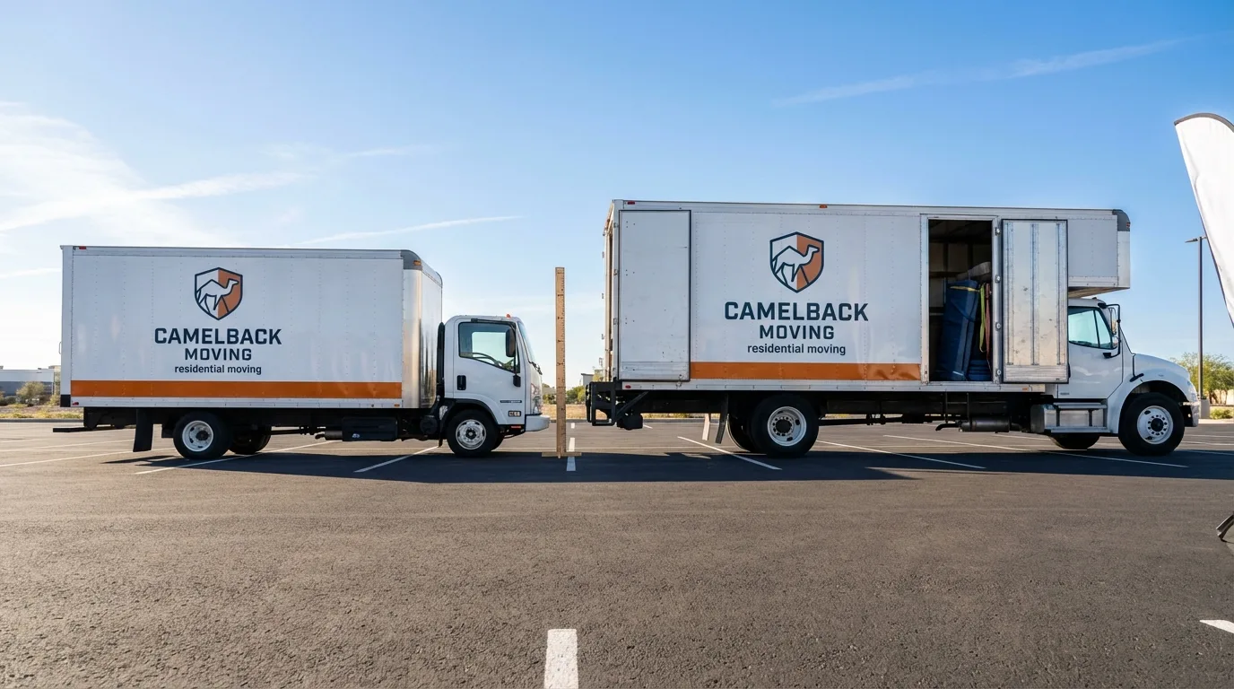 Moving truck size capacity guide in Watkins Glen